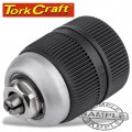 CHUCK KEYLESS 10MM 3/8" X 24UNF SINGLE SLEEVE SELF-LOCK (CM10-3)