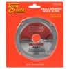 BLADE 4 TEETH 115MM X 22.23MM FOR WOOD ON ANGLE GRINDER (TC911504)