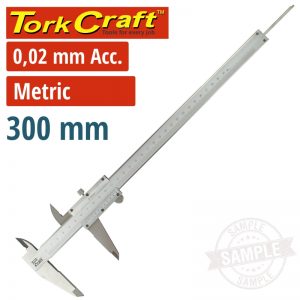 VERNIER 300MM STAINLESS STEEL METRIC 0.02MM ACC.-ME11300