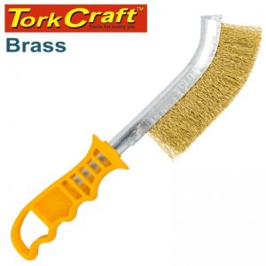 WIRE HAND BRUSH BRASS (TCW17230-3)