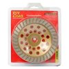 TORK CRAFT DIA. CUP WHEEL 180 X 22.23MM TURBO COLD PRESSED (TCCW40180-1)