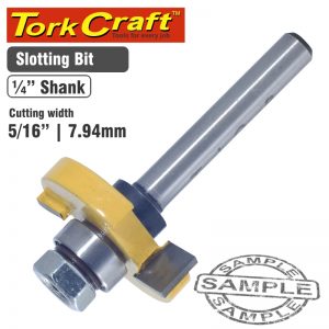 ROUTER BIT SLOTTED 5/16" (7.94MM)