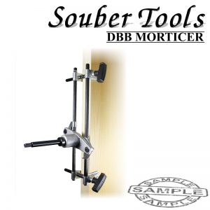 LOCK MORTICER WITH 18MM WOOD CUTTER IN PLASTIC CASE SCREW TYPE ST JIG 1C