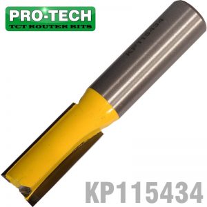 STRAIGHT BIT 1/2"(12.7MM) X 1 1/4"(31.8MM) CUT 2 FLUTE WITH BOTTOM CUT