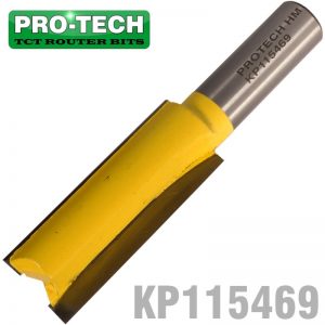 STRAIGHT BIT 3/4"(19MM) X 2"(50.8MM) CUT 2 FLUTE WITH BOTTOM CUT 1/2"