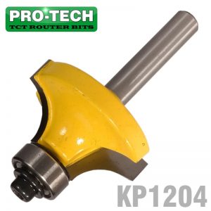 CORNER ROUND ROUTER BIT 1 1/4" X 5/8" (3/8" RADIUS) 1/4" SHANK