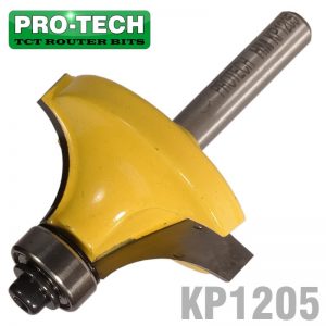 CORNER ROUNDING 1 1/2" X3/4" (1/2" RADIUS) 1/4" SHANK
