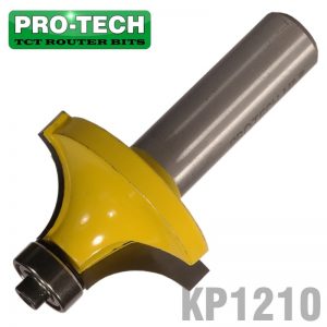 CORNER ROUNDING 1 1/2" X 3/4" (1/2" RADIUS) 1/2" SHANK