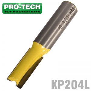 STRAIGHT BIT 7/16" (9.5MM) X 1"(25.4MM) TWO FLUTE LONG 1/2" SHANK