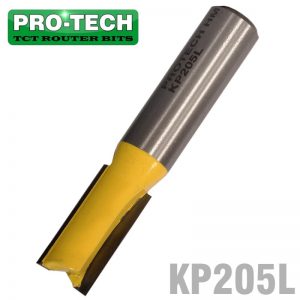 STRAIGHT BIT 1/2" (12.7MM) X 1"(25.4MM) TWO FLUTE 1/2" SHANK