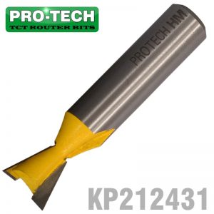 DOVETAIL BIT 9/16" (14.3MM) X 1/2" 1/2" SHANK