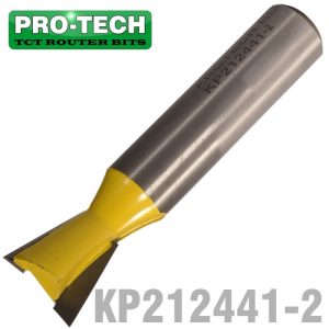 DOVETAIL BIT 16.25MM 1/2" SHANK
