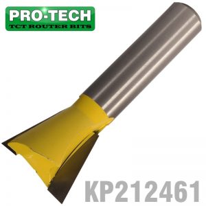 DOVETAIL BIT 3/4" (19MM) X 1/2" 1/2" SHANK