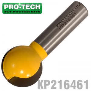 PLUNGE CUTTING BALL 1" X 2" 1/2"SHANK