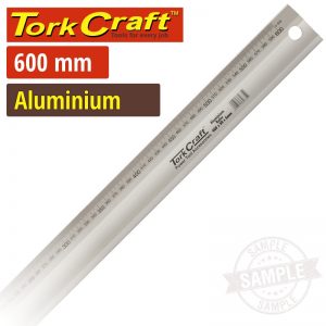 ALUMINIUM STRAIGHT EDGE RULER TYPE B 600X50X5.0MM