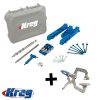 KREG JIG POCKET HOLE KIT 47PC KPHJ320 + KHC-MICRO