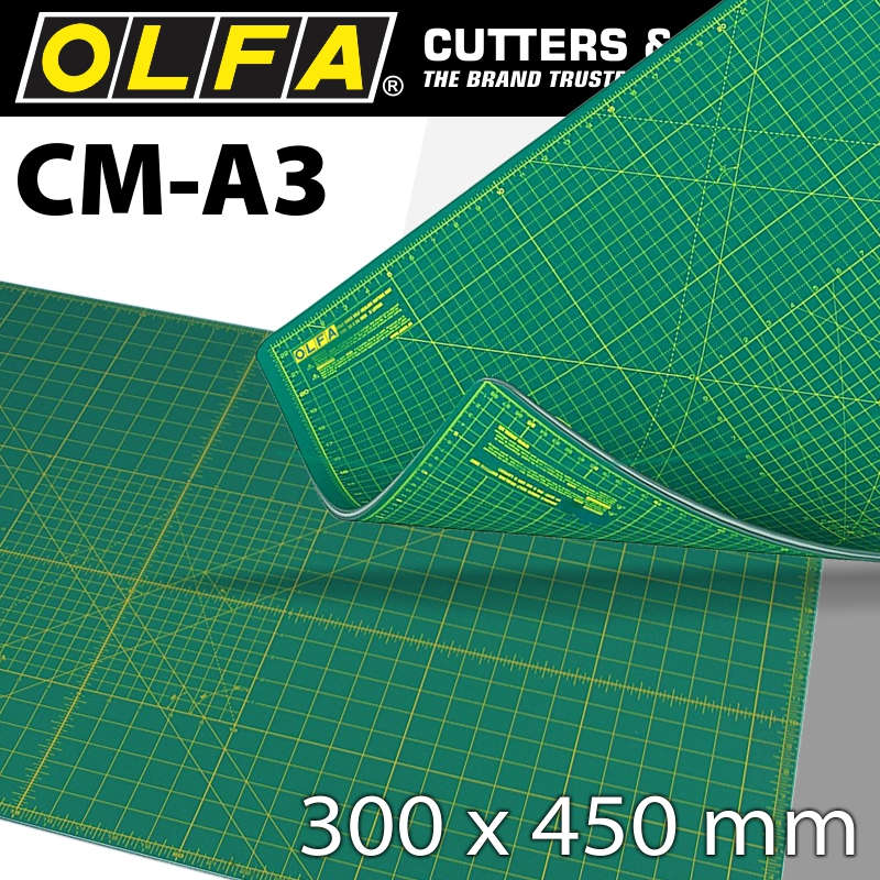 OLFA CUTTING MAT 300X450MM A3 CRAFT MULTIPURP UbuntusalesPowertools