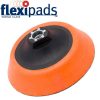 ULTRA SOFT HOOK AND LOOP PAD FOR ROTARY MACHINES 125MM M14