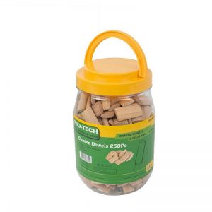 DOMINO TENON 6X40MM 250PC JAR BEECH WOOD