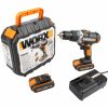 IMPACT DRILL 20V 13MM KEYLESS 2PC 2.0AH BAT. STD. CHARG.