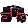 TORK CRAFT TOOL POUCH NYLON WITH BELT 14 POCKET + LOOPS