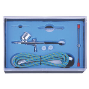 AIR BRUSH KIT 0.2 0.3 0.5MM NOZZLES WITH 1.8M AIR HOSE
