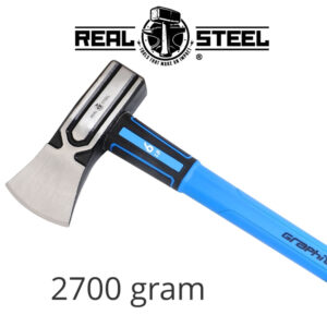 AXE + HAMMER HEAD GRAPH 2 IN 1 | HANDLE REAL STEEL