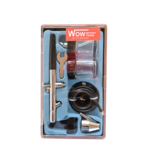 AIR BRUSH KIT 7PC WITH 2 BOWLS AND HOSE