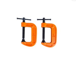 Wow TOOLS C-CLAMP 25MM 1" TWIN PACK