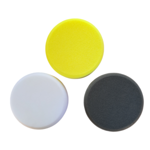 Compound Polishing Sponge 150X50mm M14 X 2Mm White Backing 3pc