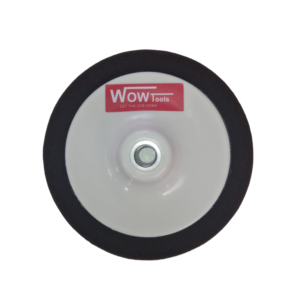 Black Compound Polishing Sponge 150X50mm M14 X 2Mm White Backing