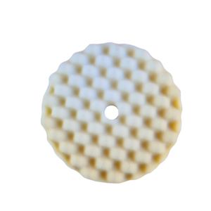 Velcro Compounding Wave Sponge Pad White 8" 200mm x 30mm 