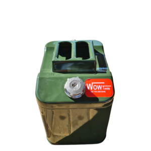 Wow Tools Jerry Can Metal Short Series Green 20 Litres