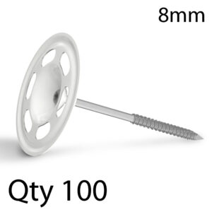 CEILING SCREW-IN SOLUTION WITH WASHER X100-BOX
