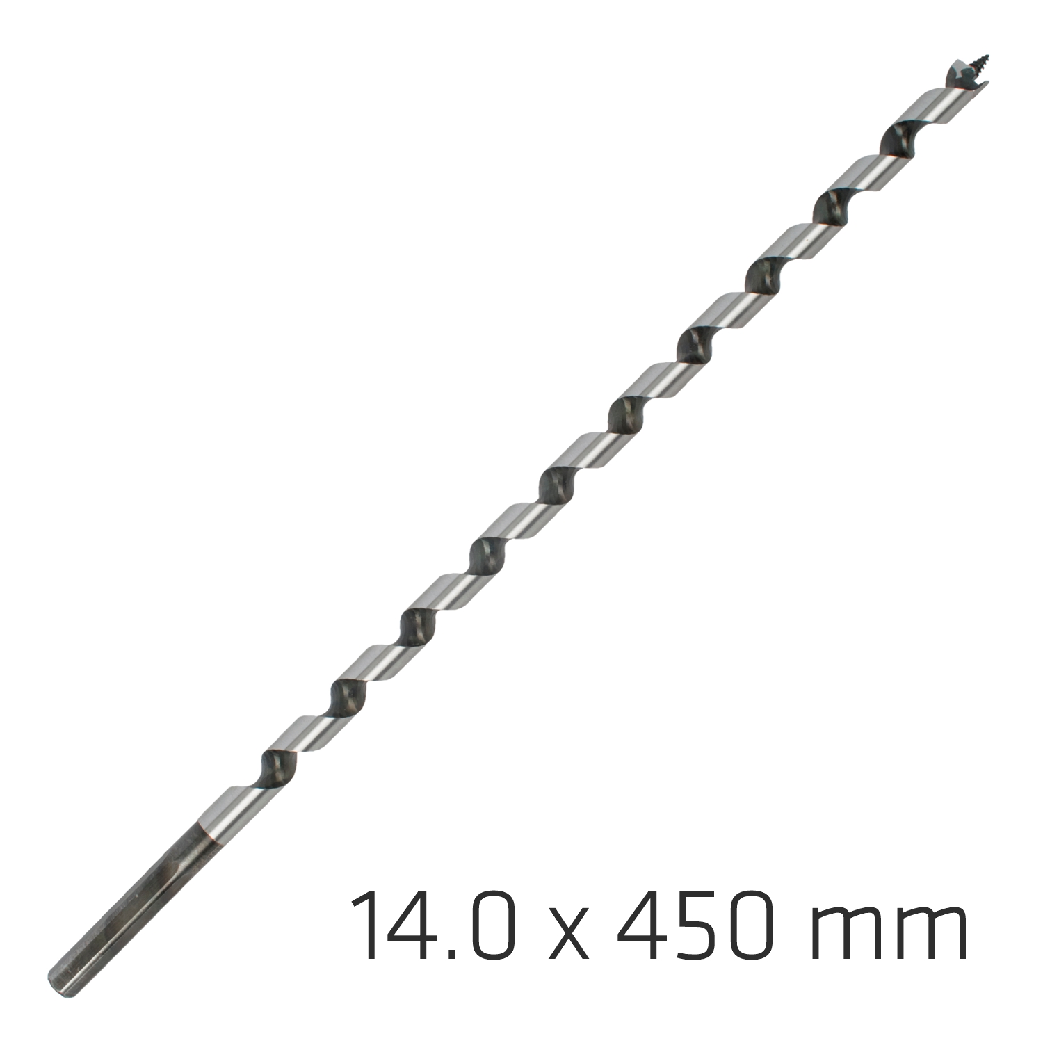WOOD AUGER DRILL BIT 14 X 450MM