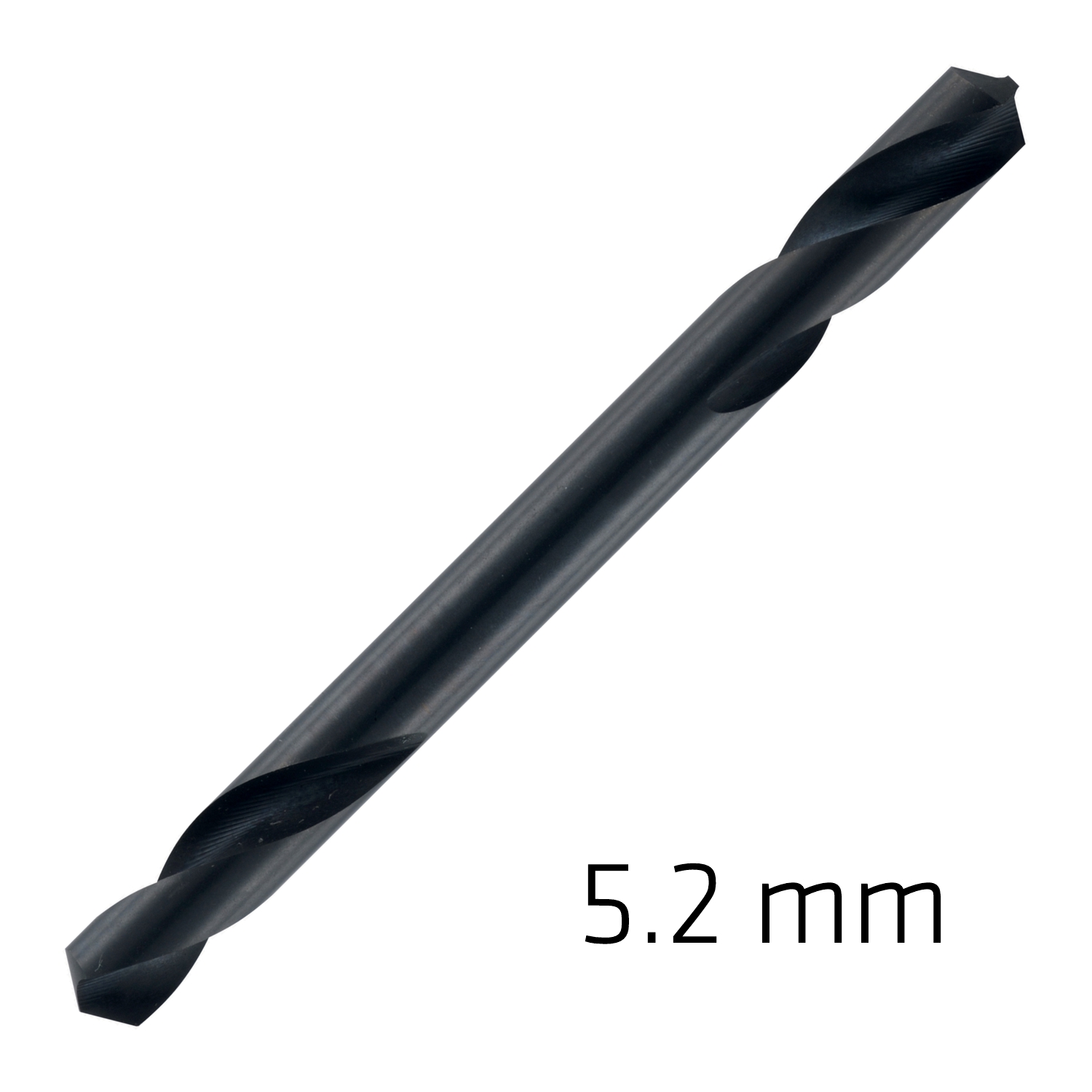 HSS SUPER DRILL BIT DOUBLE ENDED 5.2MM POUCHED
