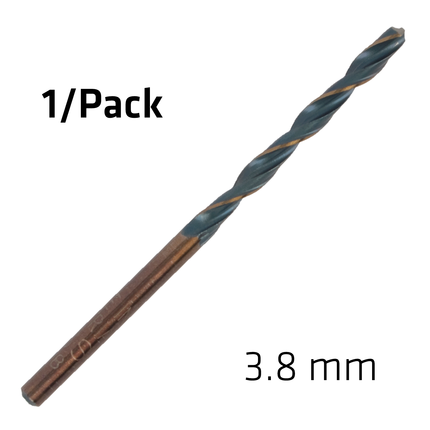 ALPEN SPRINT MASTER 3.8MM DIN 338 1/PACK
