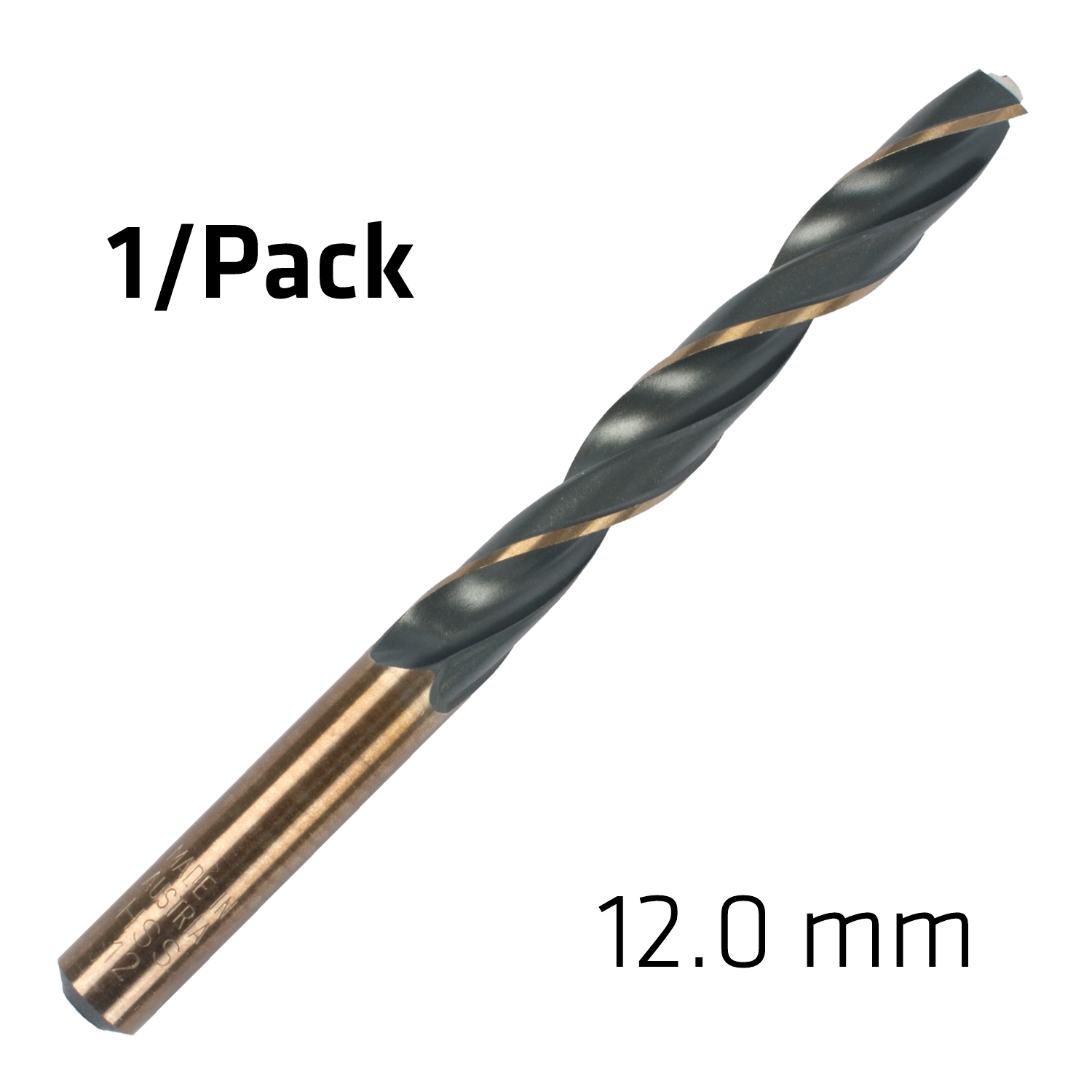 HSS SPRINT MASTER  12.0MM X1 SLEEVED DIN338 ALPEN DRILL BIT