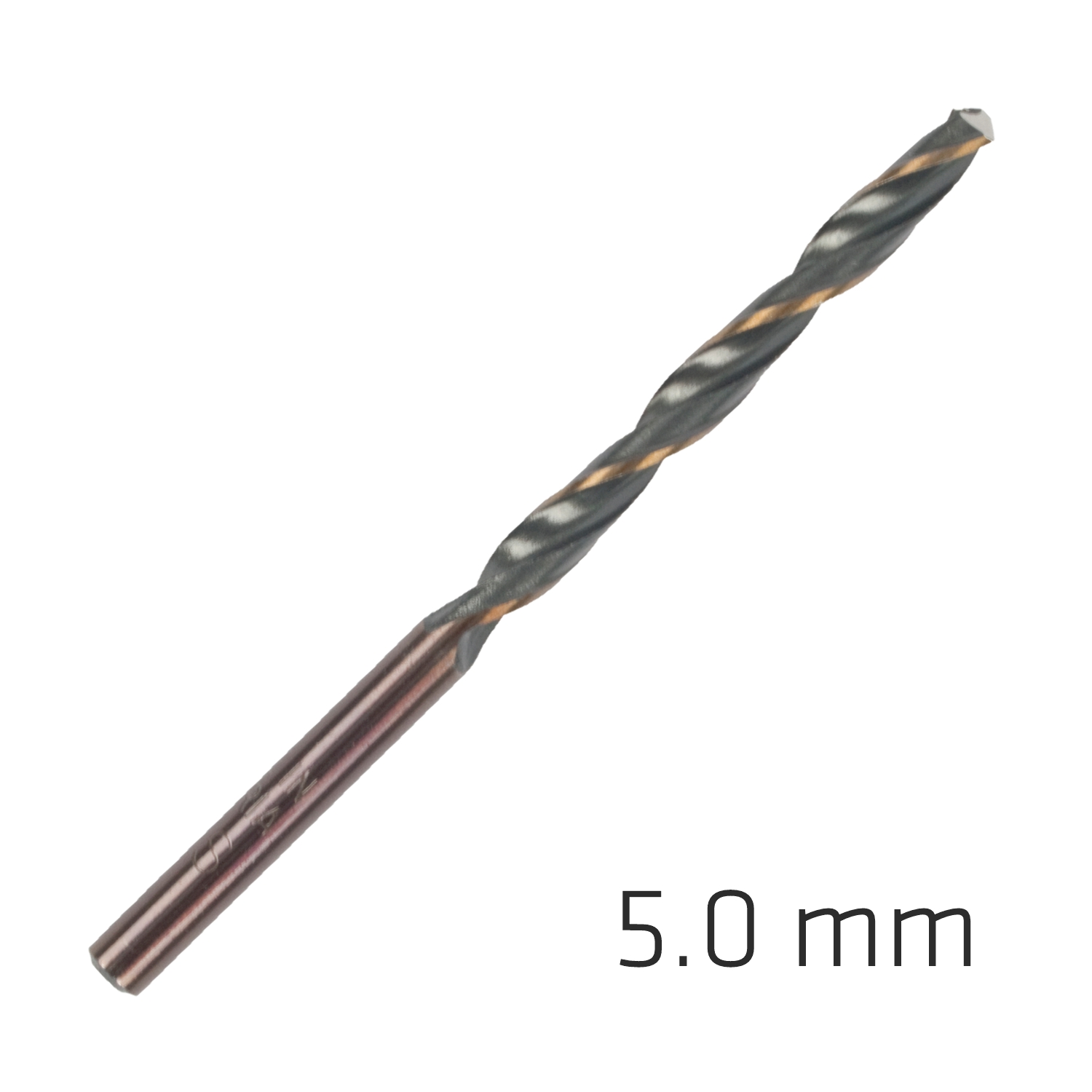 HSS SPRINT MASTER 5.0MM 10-PACK HANG TAG DIN 338 ALPEN DRILL BITS