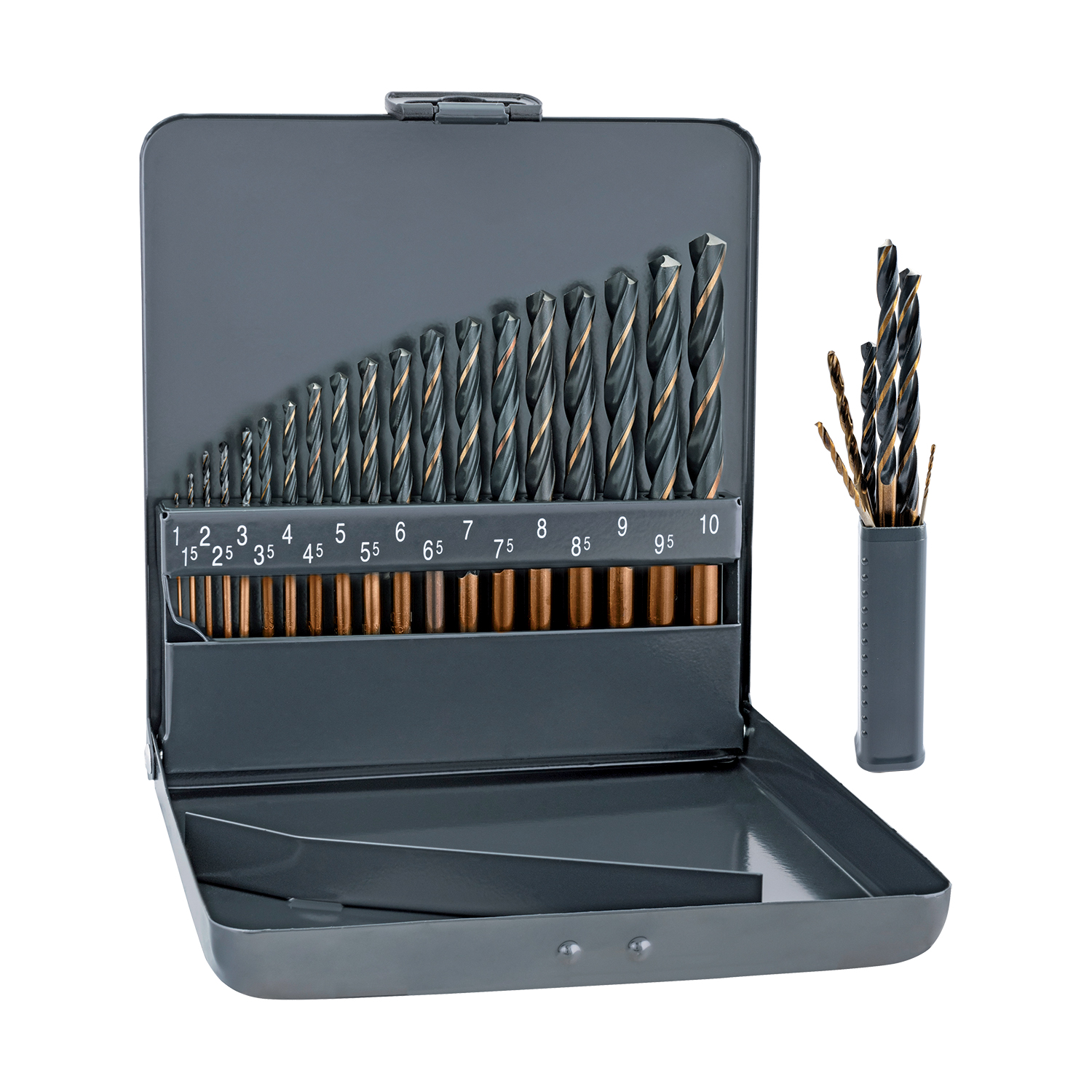 SPRINT MASTER SET 19 PIECE 1-10 X 0.5MM IN METAL CASE 1-6MM FREE INCLU