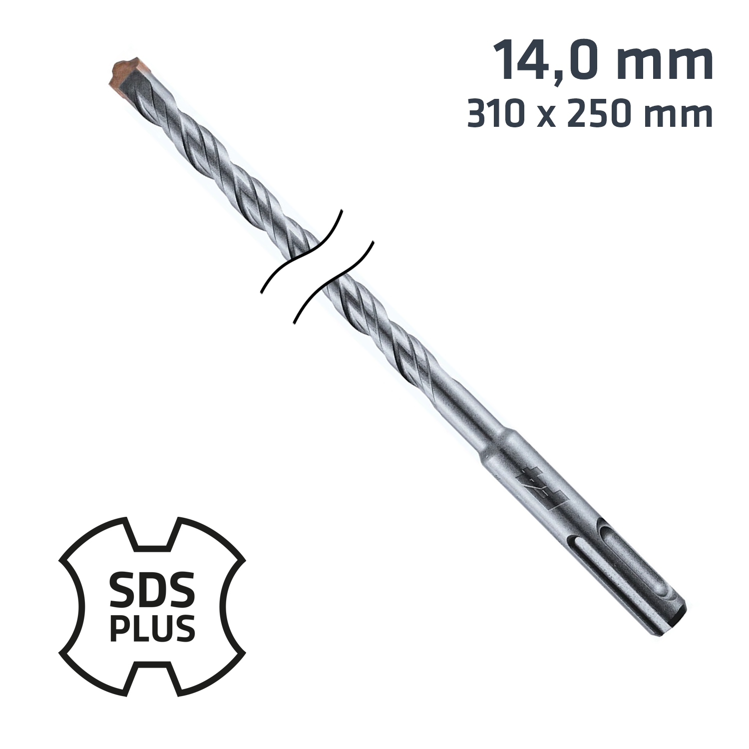 SDS PLUS DRILL BIT 310 X 250 14.0MM