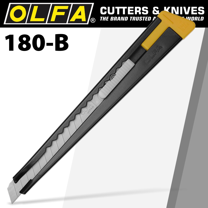Olfa - 180 black, Cutter | Mondo Artista