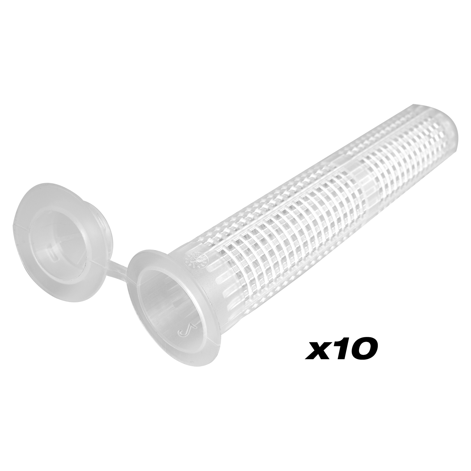 NYLON PERFORATED SLEEVE 12 X 50MM 10PC