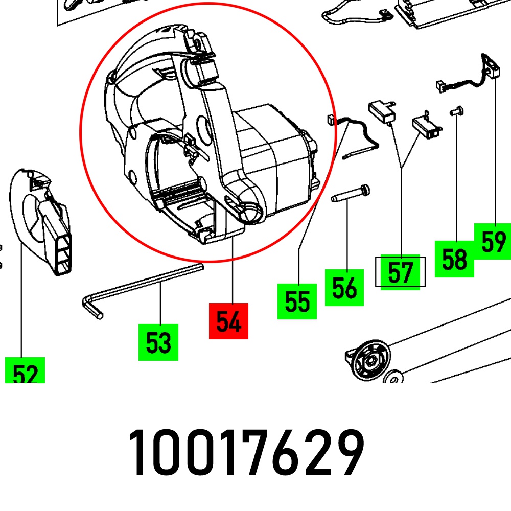 MOTOR FRAME TS55 R